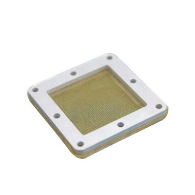 Reti metalliche in filo di molibdeno placcato oro